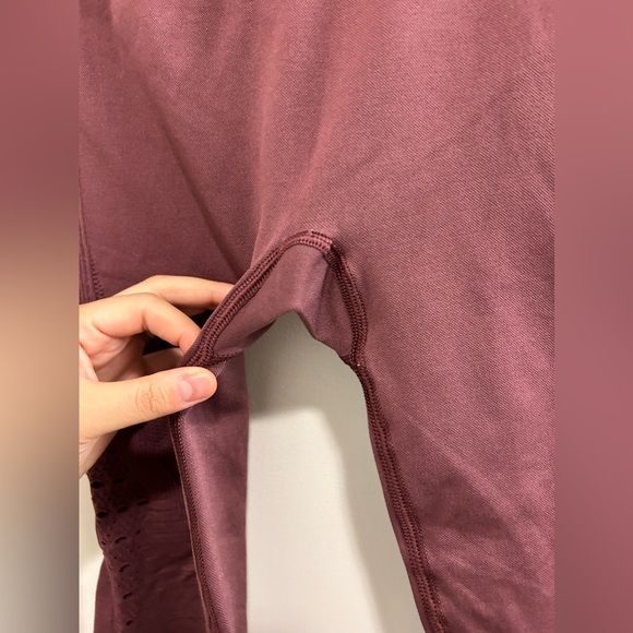 Like New Gymshark Energy+ Seamless Leggings - Berry Red - Picture 8 of 10